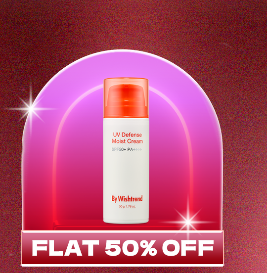 By Wishtrend UV Defense Moist Cream - Flat 50% Off