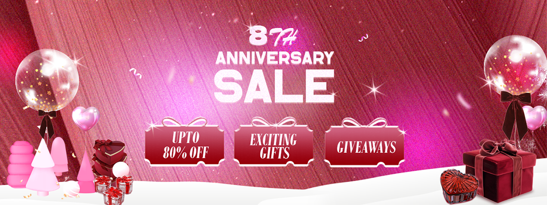 8th Anniversary Sale Hero