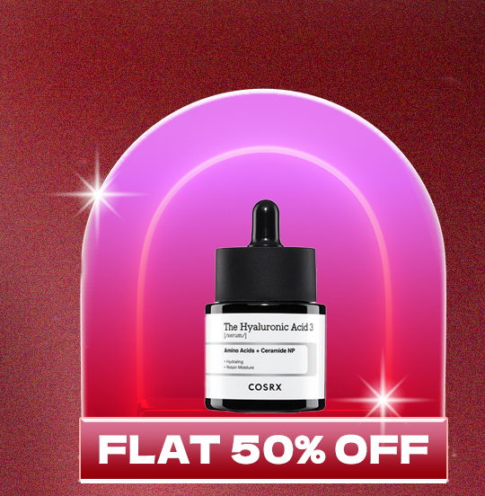 COSRX The Hyaluronic Acid 3 Serum - Flat 50% Off