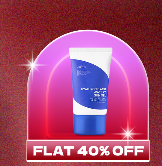 Isntree Hyaluronic Acid Watery Sun Gel - Flat 40% Off