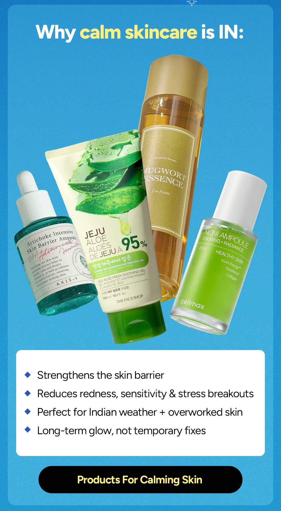 Products For Calming Skincare