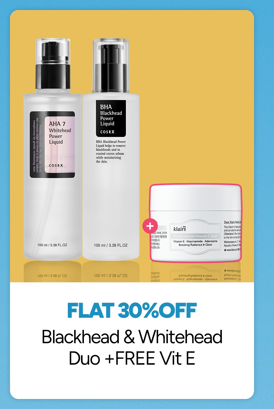 Blackhead & Whitehead Duo - Flat 30% Off