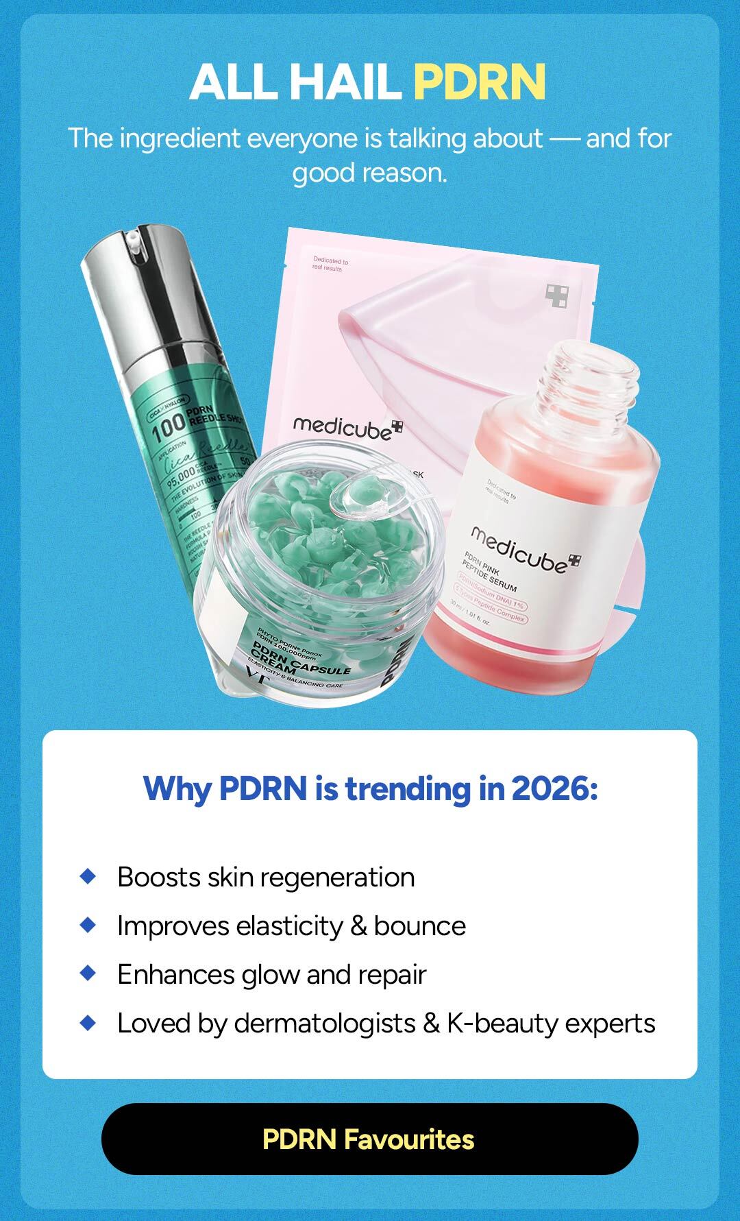 BEAUTY BARN's MOST LOVED PDRN SKINCARE PICKS