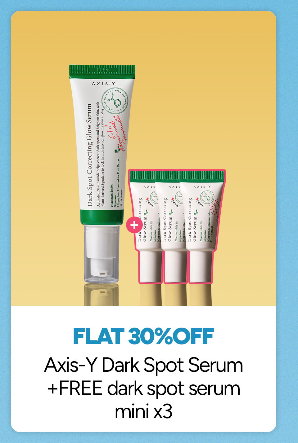 Axis-Y Dark Spot Serum - Flat 30% Off