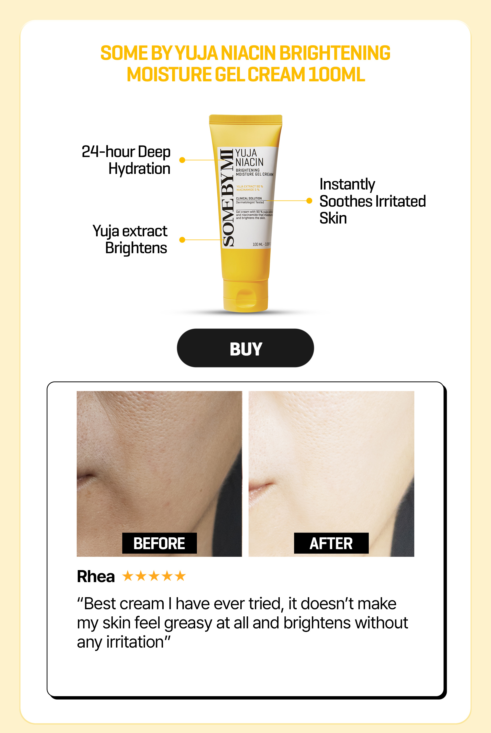 Yuja Gel Cream
