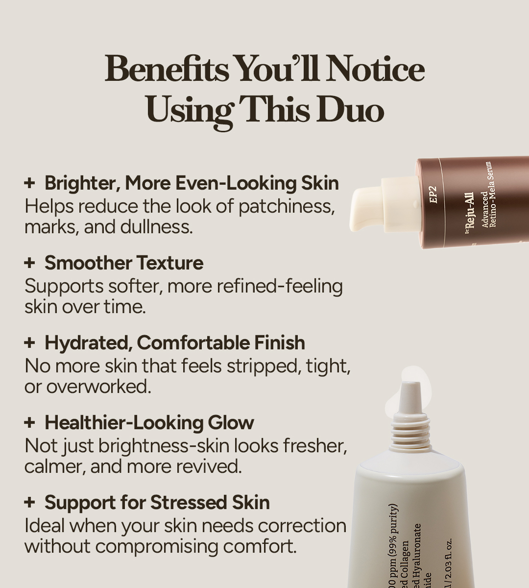 Benefits of Dr. Reju All PDRN duo