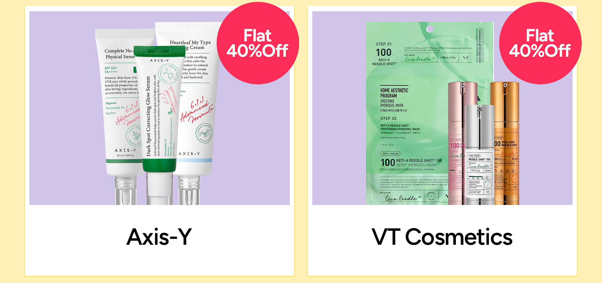 Axis-Y & VT Cosmetics