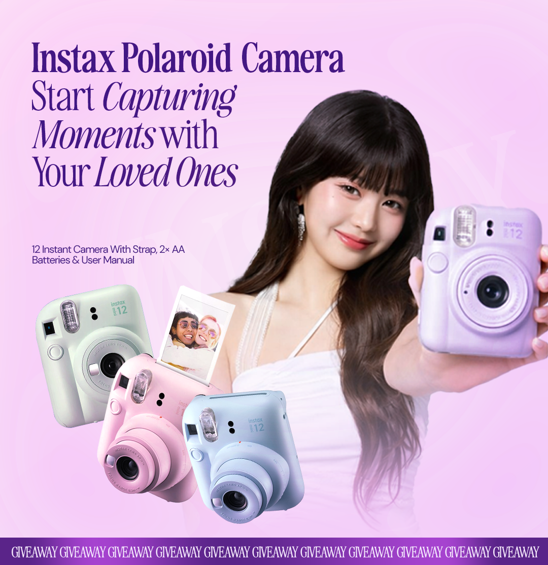 10 luckywinners- Polaroid cameras