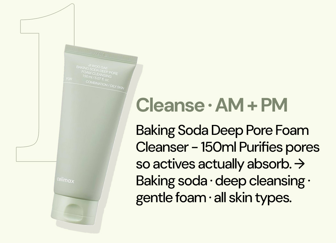 Celimax cleansing detail section