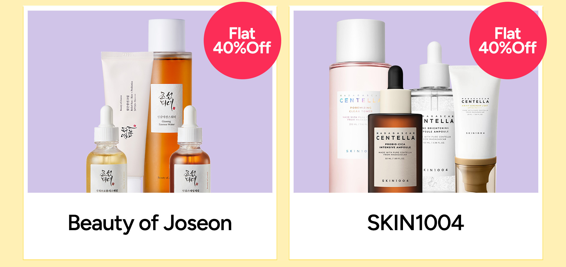 Beauty of Joseon & SKIN1004