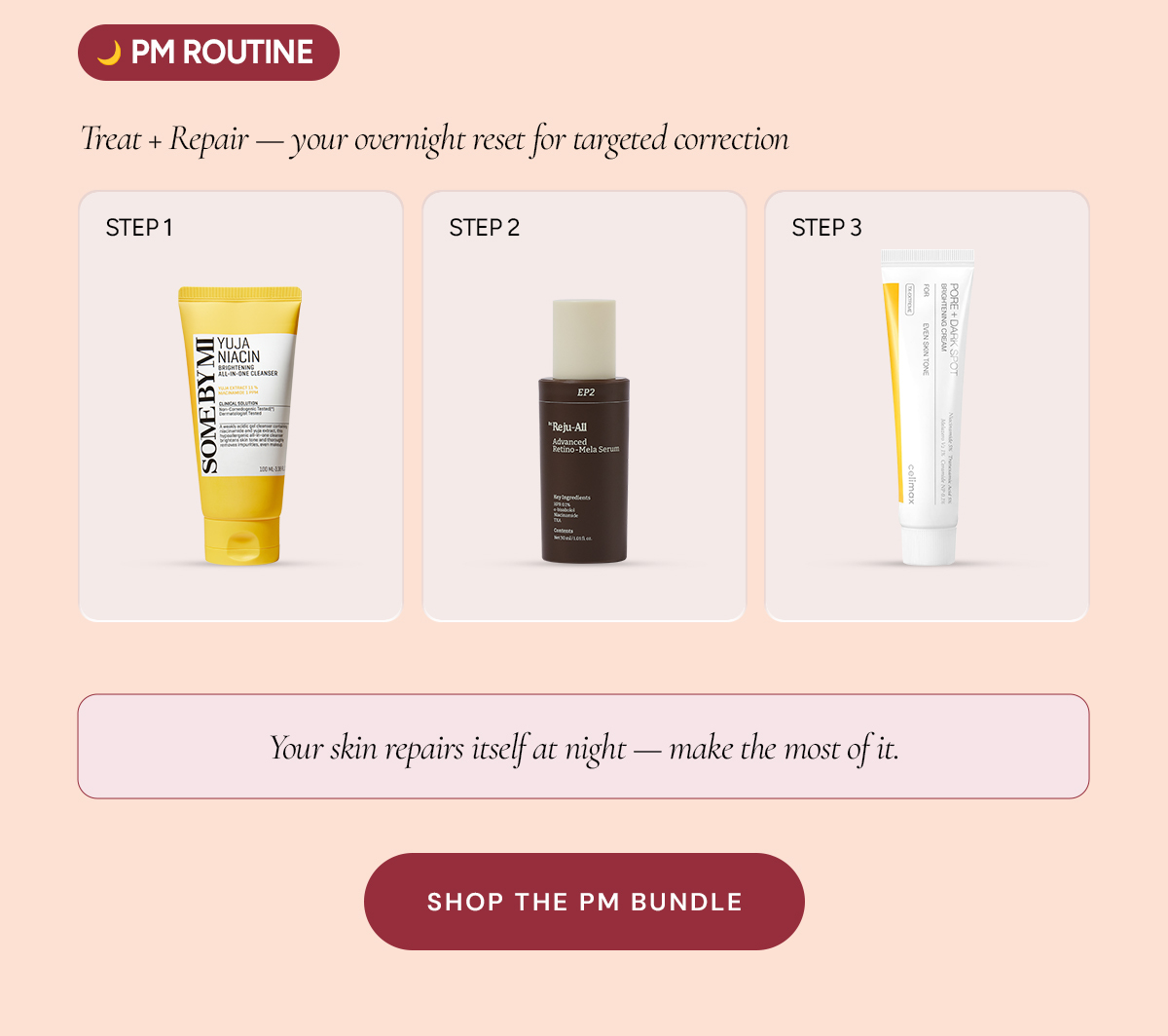 PM routine section