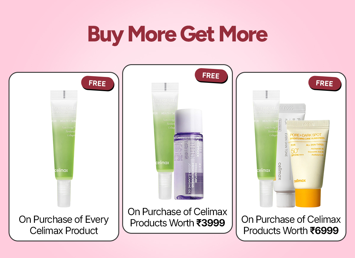 Celimax Buy More Get More Free Gifts