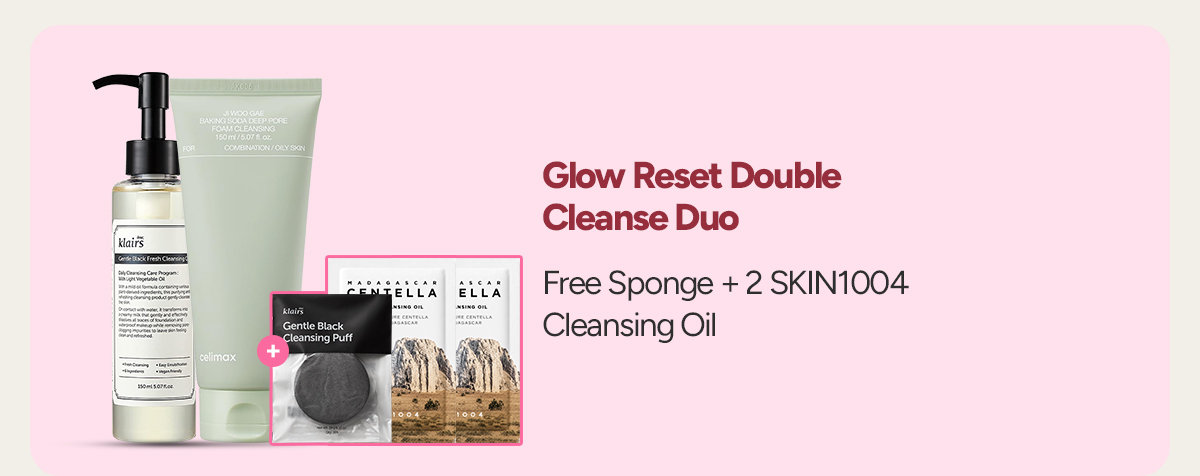 Deep Pore Double Cleanse Duo