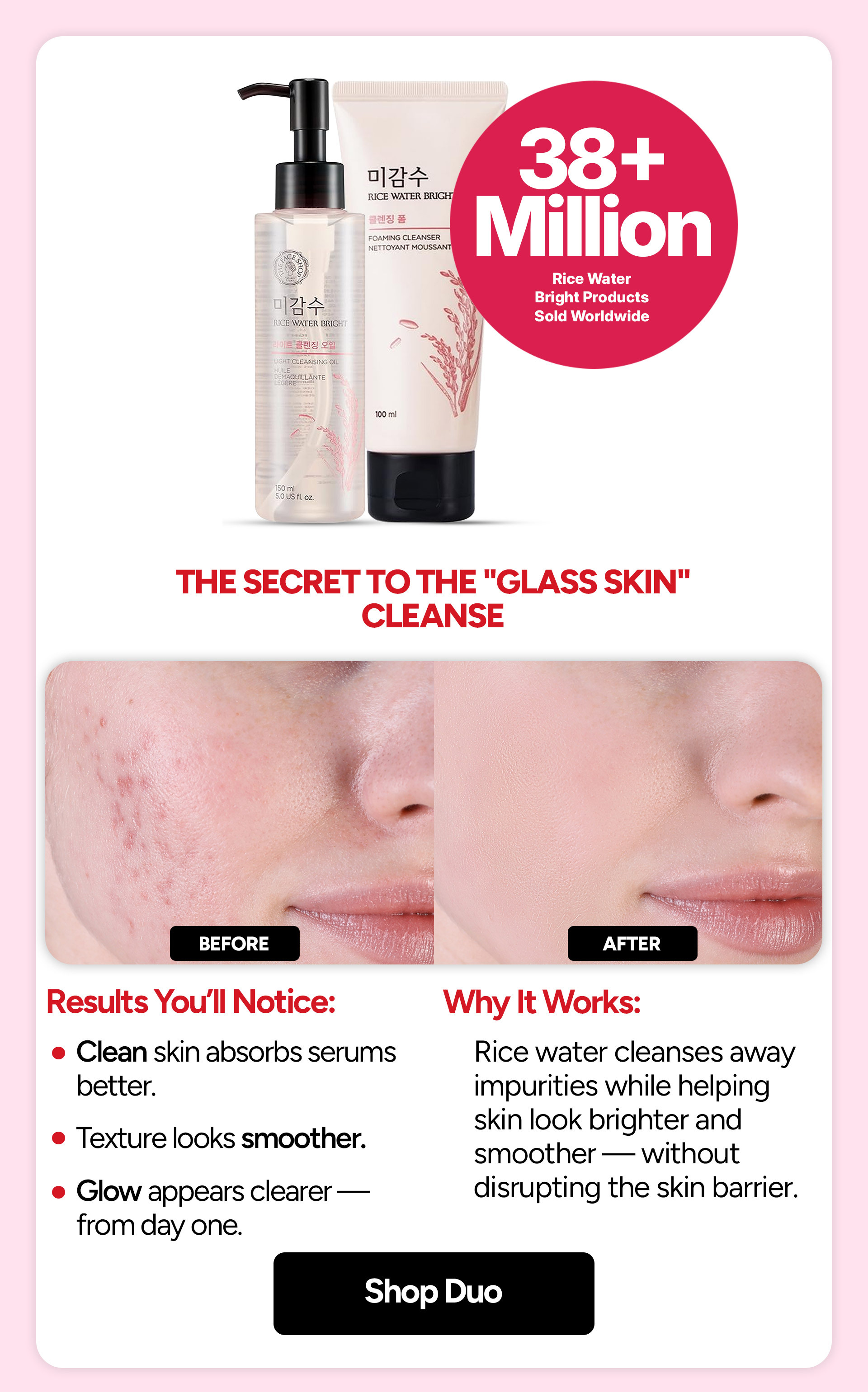 Rice Water Bright Double Cleansing Duo