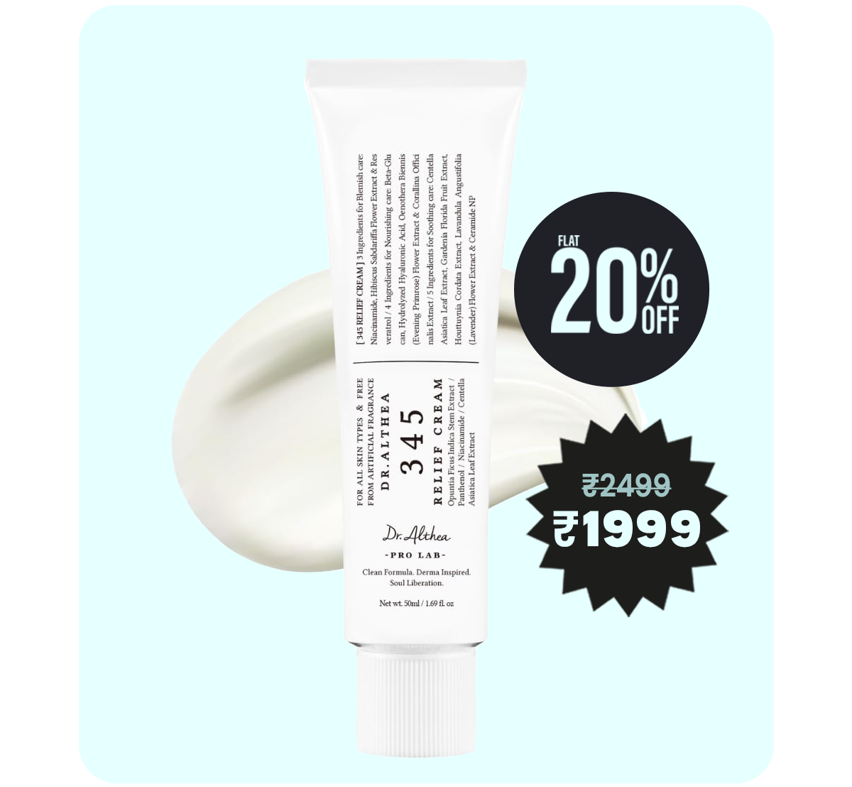 Dr. Althea 345 Relief Cream product banner