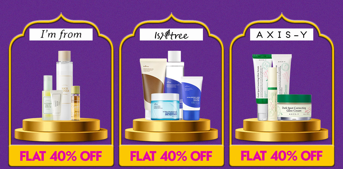 I'm From, Isntree and AXIS-Y festive skincare offers
